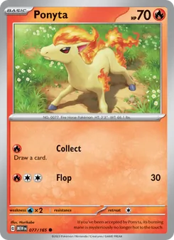 Kaart Ponyta