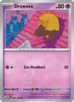 Kaart Drowzee
