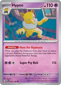 Kaart Hypno