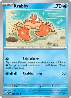 Kaart Krabby