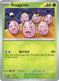 Kaart Exeggcute