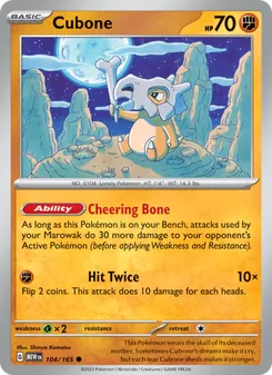 Kaart Cubone
