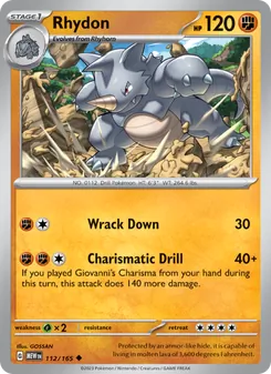 Kaart Rhydon