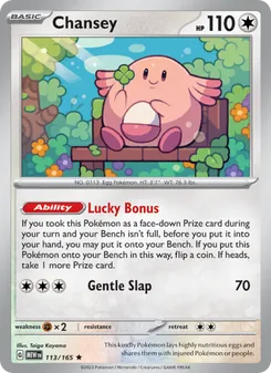 Kaart Chansey