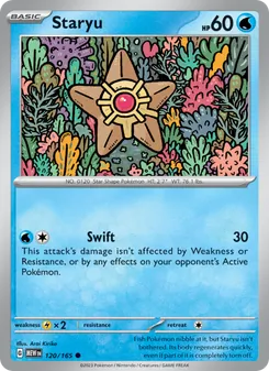 Kaart Staryu