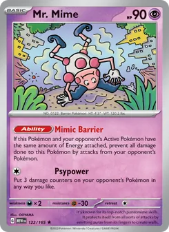 Kaart Mr. Mime