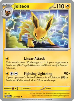 Kaart Jolteon