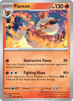 Kaart Flareon
