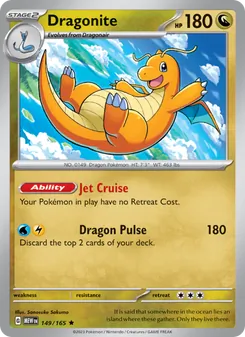 Kaart Dragonite