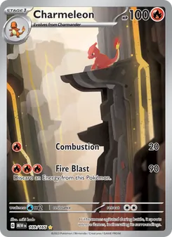 Kaart Charmeleon