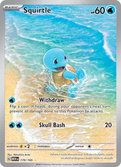 Kaart Squirtle