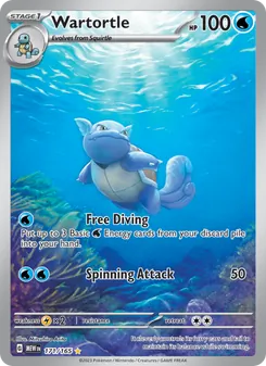 Kaart Wartortle