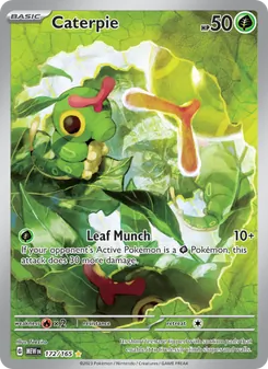 Kaart Caterpie