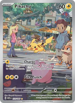 Kaart Pikachu