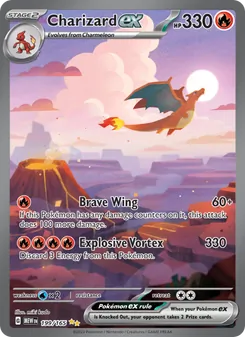 Kaart Charizard ex