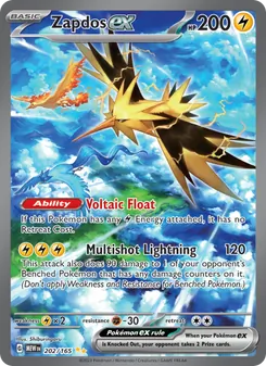 Kaart Zapdos ex