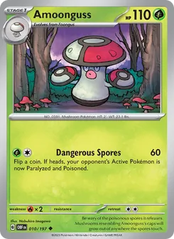 Kaart Amoonguss