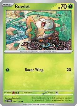 Kaart Rowlet