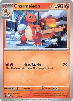 Kaart Charmeleon