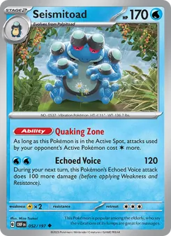 Kaart Seismitoad