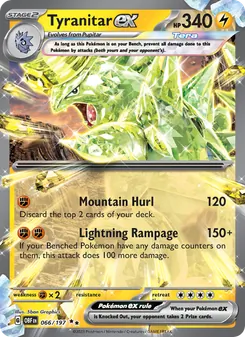 Kaart Tyranitar ex