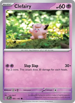 Kaart Clefairy