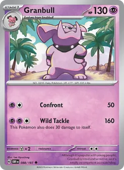 Kaart Granbull