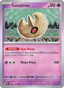 Kaart Lunatone