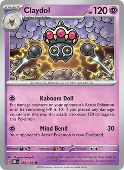 Kaart Claydol