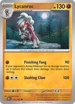 Kaart Lycanroc