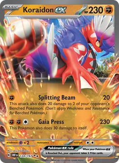 Kaart Koraidon ex