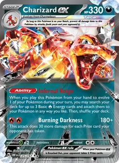 Kaart Charizard ex