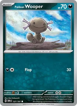 Kaart Paldean Wooper