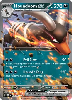 Kaart Houndoom ex