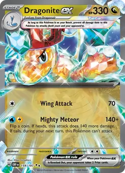 Kaart Dragonite ex