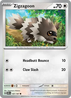 Kaart Zigzagoon