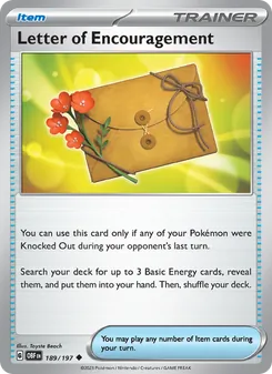 Kaart Letter of Encouragement