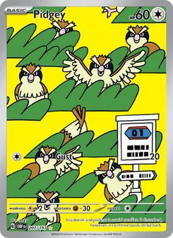 Kaart Pidgey