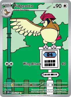 Kaart Pidgeotto