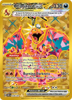 Kaart Charizard ex