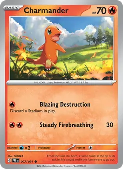Kaart Charmander