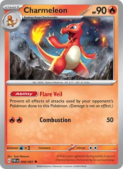 Kaart Charmeleon