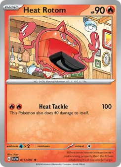 Kaart Heat Rotom