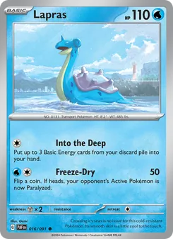 Kaart Lapras