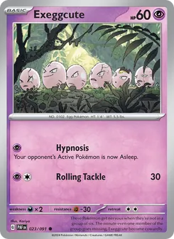 Kaart Exeggcute