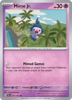 Kaart Mime Jr.