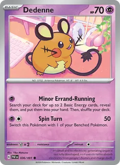 Kaart Dedenne