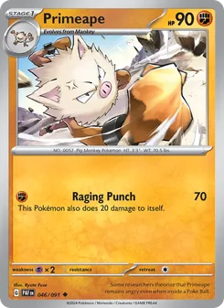 Kaart Primeape