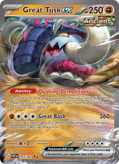 Kaart Great Tusk ex