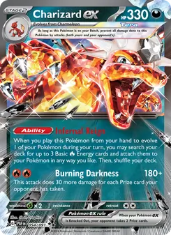 Kaart Charizard ex